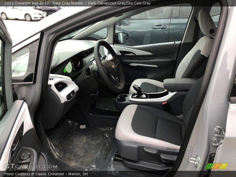 Front Seat of 2021 Bolt EV LT