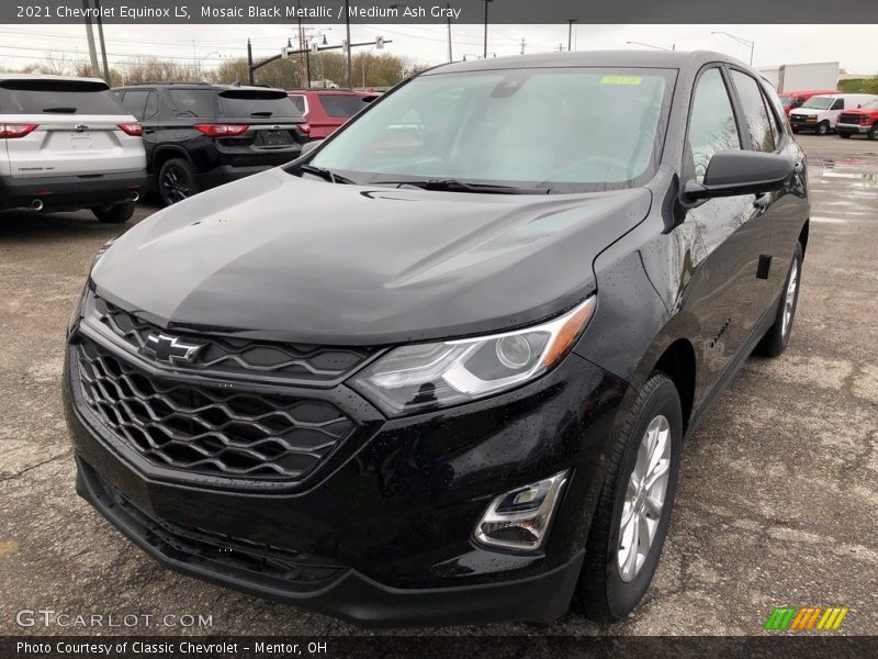 Mosaic Black Metallic / Medium Ash Gray 2021 Chevrolet Equinox LS