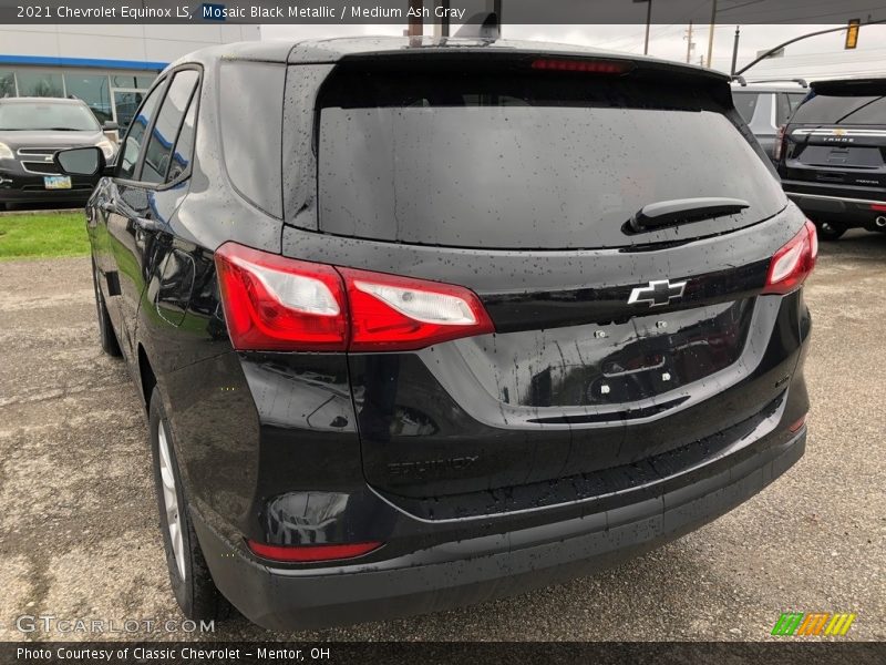 Mosaic Black Metallic / Medium Ash Gray 2021 Chevrolet Equinox LS