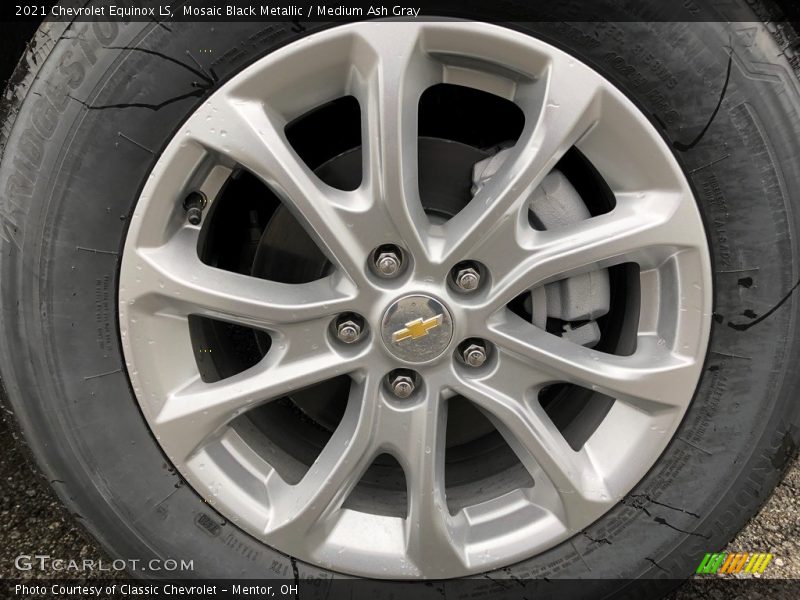 Mosaic Black Metallic / Medium Ash Gray 2021 Chevrolet Equinox LS