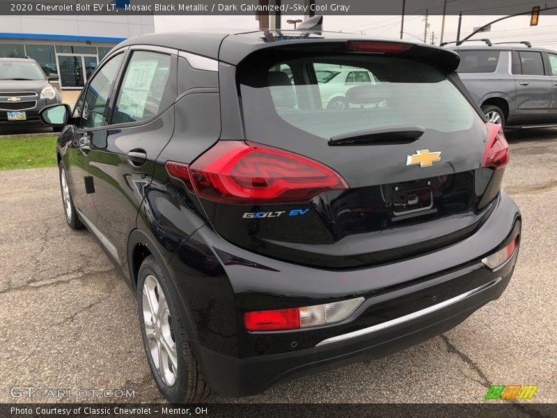 Mosaic Black Metallic / Dark Galvanized/­Sky Cool Gray 2020 Chevrolet Bolt EV LT