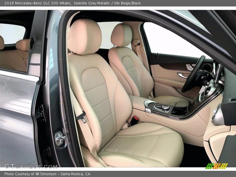 Selenite Grey Metallic / Silk Beige/Black 2018 Mercedes-Benz GLC 300 4Matic