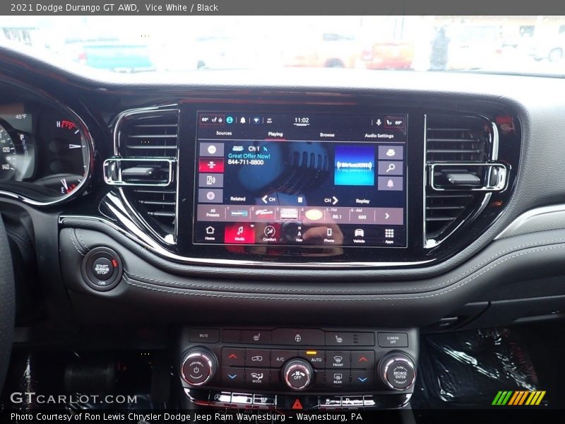Vice White / Black 2021 Dodge Durango GT AWD