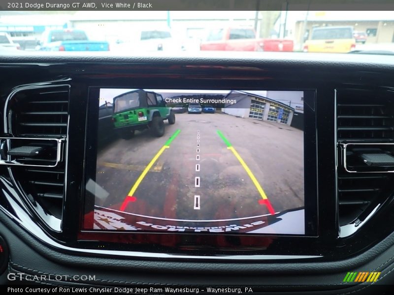 Vice White / Black 2021 Dodge Durango GT AWD