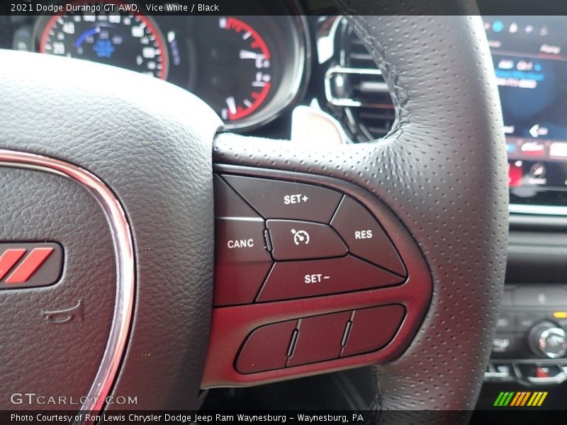 Vice White / Black 2021 Dodge Durango GT AWD