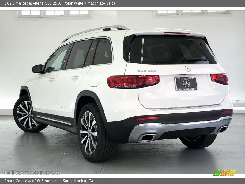 Polar White / Macchiato Beige 2021 Mercedes-Benz GLB 250