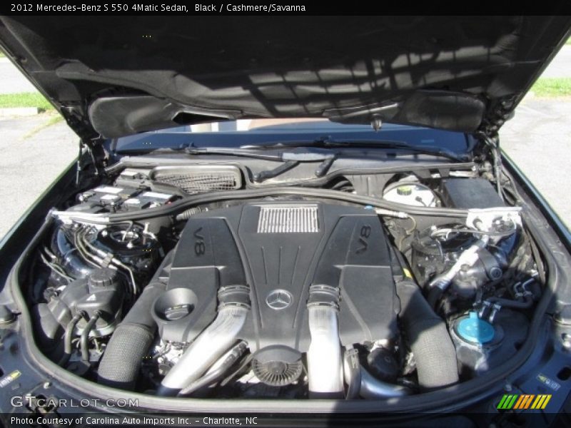 Black / Cashmere/Savanna 2012 Mercedes-Benz S 550 4Matic Sedan
