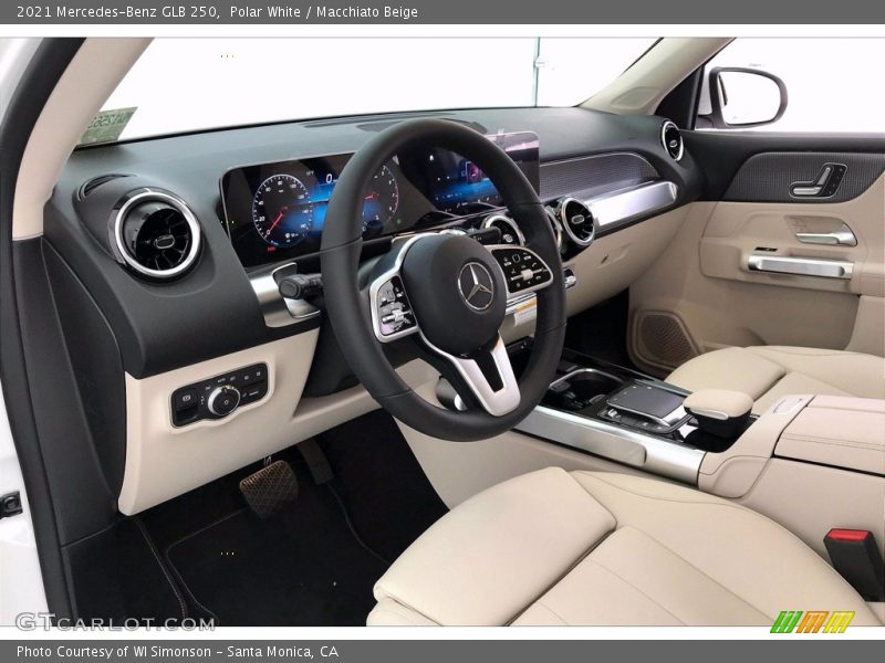 Polar White / Macchiato Beige 2021 Mercedes-Benz GLB 250