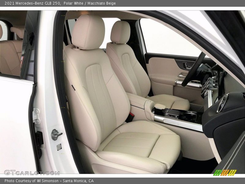 Polar White / Macchiato Beige 2021 Mercedes-Benz GLB 250
