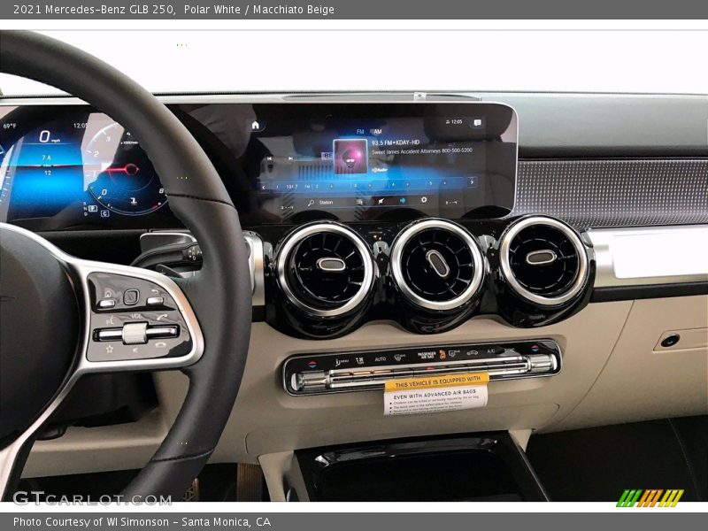 Polar White / Macchiato Beige 2021 Mercedes-Benz GLB 250