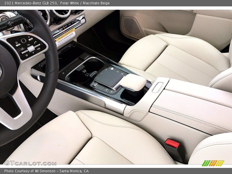 Polar White / Macchiato Beige 2021 Mercedes-Benz GLB 250