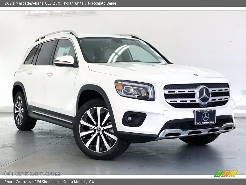 Polar White / Macchiato Beige 2021 Mercedes-Benz GLB 250