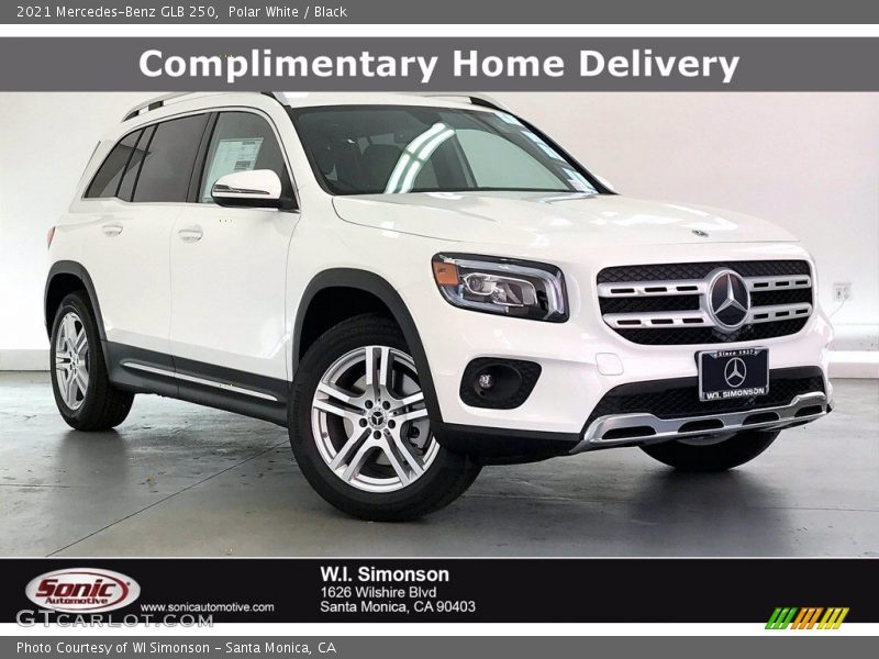 Polar White / Black 2021 Mercedes-Benz GLB 250