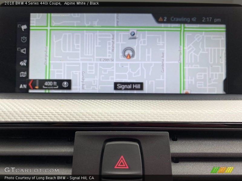 Alpine White / Black 2018 BMW 4 Series 440i Coupe