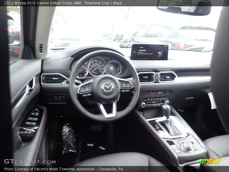 Polymetal Gray / Black 2021 Mazda CX-5 Carbon Edition Turbo AWD