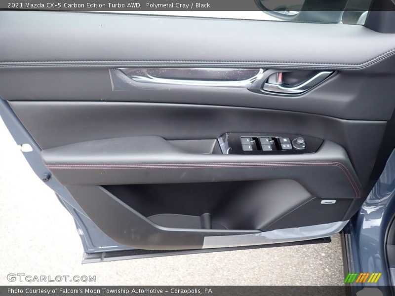 Polymetal Gray / Black 2021 Mazda CX-5 Carbon Edition Turbo AWD