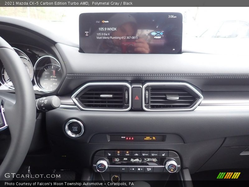 Polymetal Gray / Black 2021 Mazda CX-5 Carbon Edition Turbo AWD