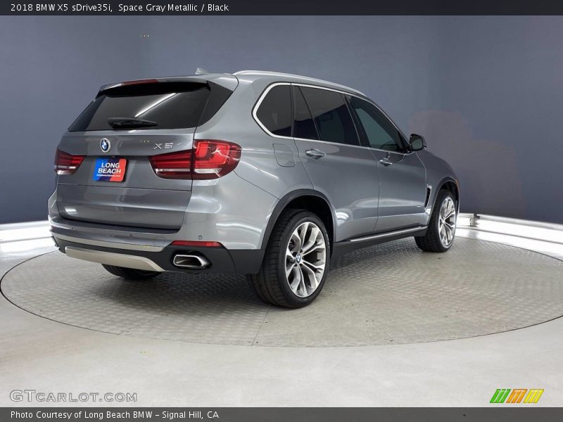 Space Gray Metallic / Black 2018 BMW X5 sDrive35i