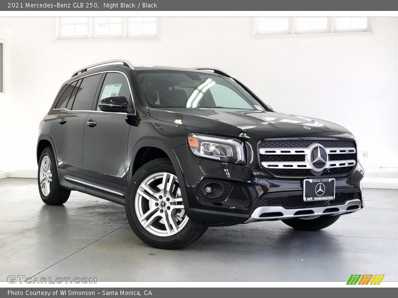 Night Black / Black 2021 Mercedes-Benz GLB 250