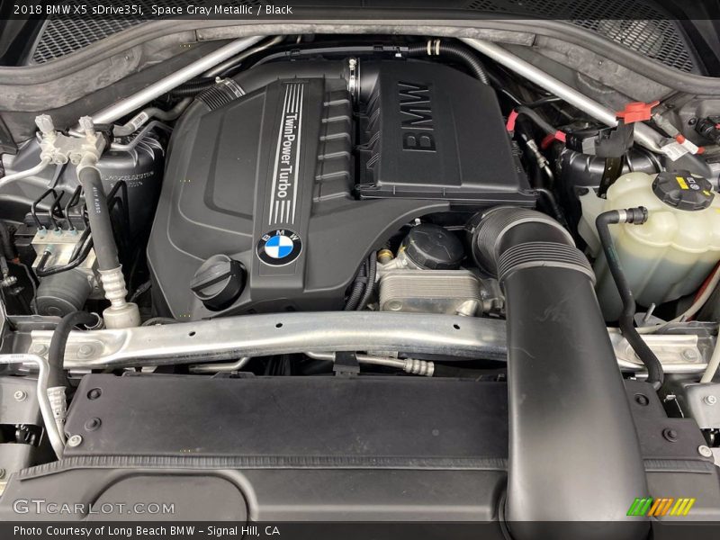 Space Gray Metallic / Black 2018 BMW X5 sDrive35i
