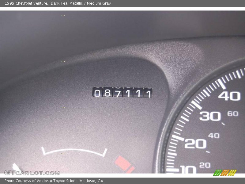 Dark Teal Metallic / Medium Gray 1999 Chevrolet Venture