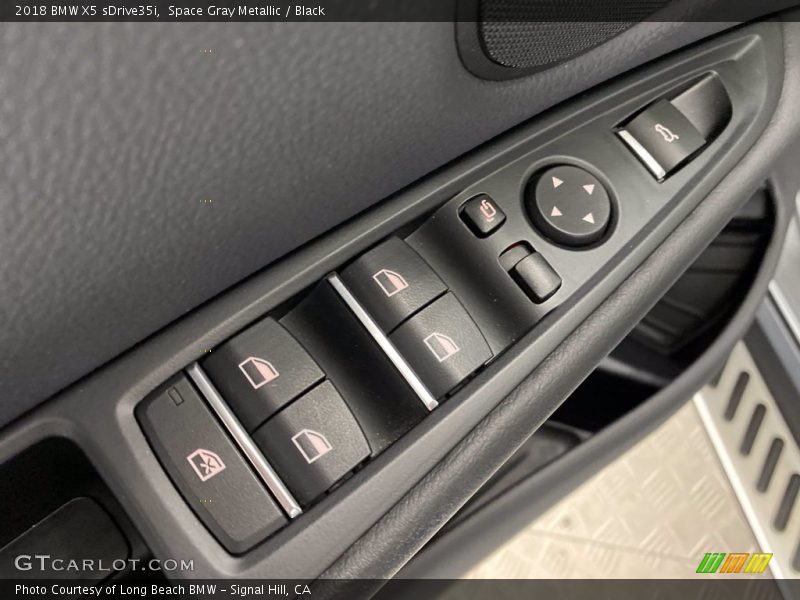 Space Gray Metallic / Black 2018 BMW X5 sDrive35i