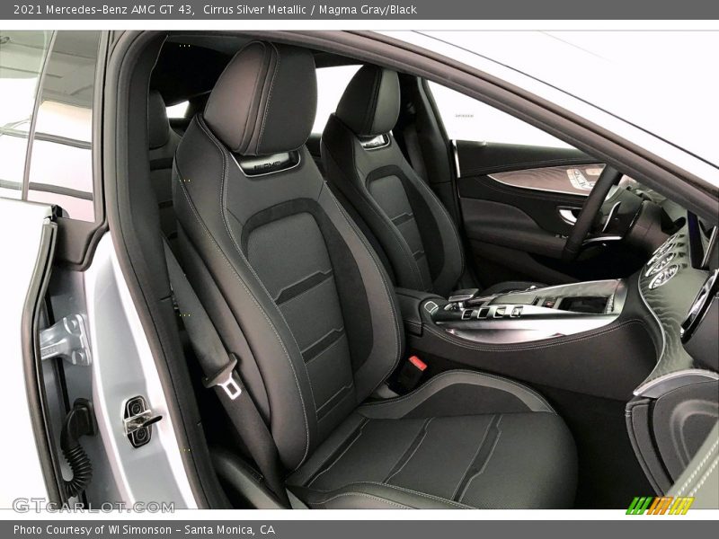 Cirrus Silver Metallic / Magma Gray/Black 2021 Mercedes-Benz AMG GT 43