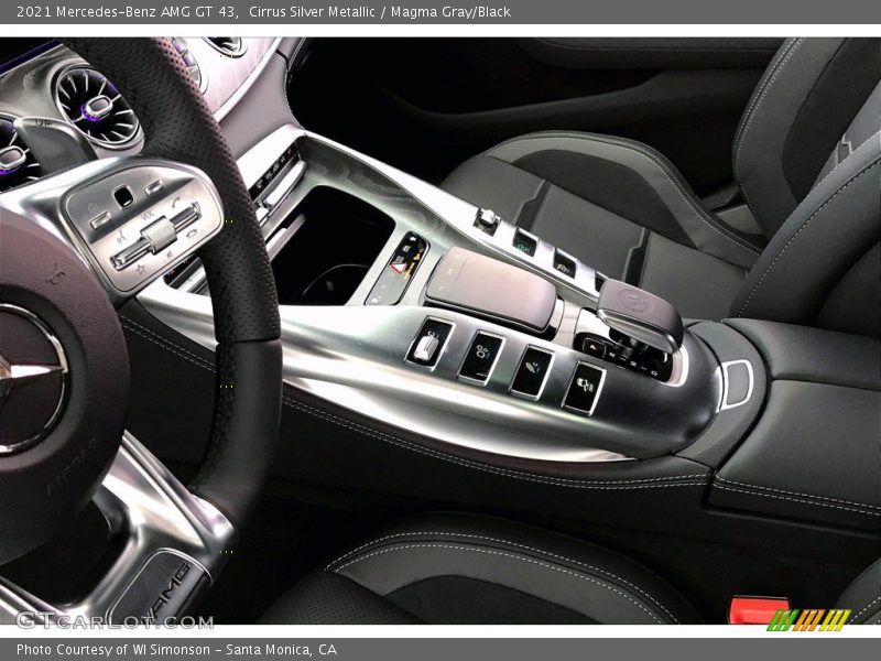 Cirrus Silver Metallic / Magma Gray/Black 2021 Mercedes-Benz AMG GT 43