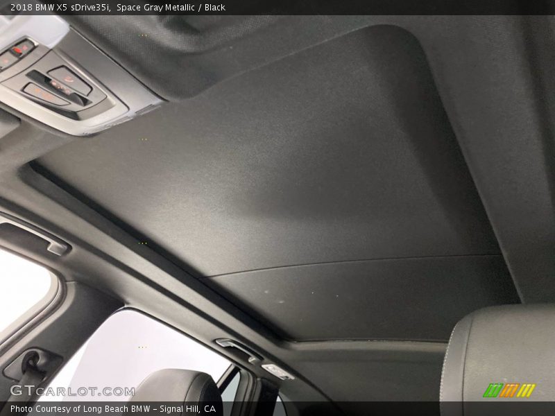 Space Gray Metallic / Black 2018 BMW X5 sDrive35i