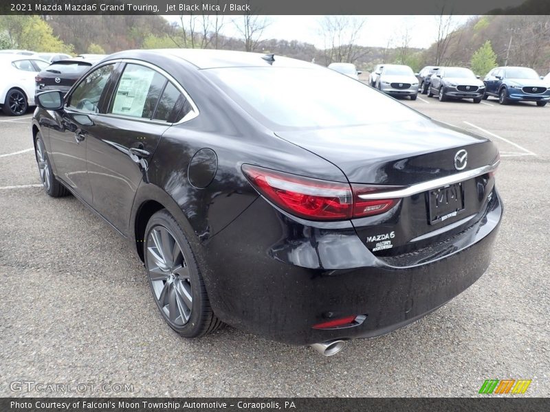 Jet Black Mica / Black 2021 Mazda Mazda6 Grand Touring