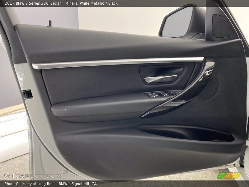 Mineral White Metallic / Black 2017 BMW 3 Series 330i Sedan