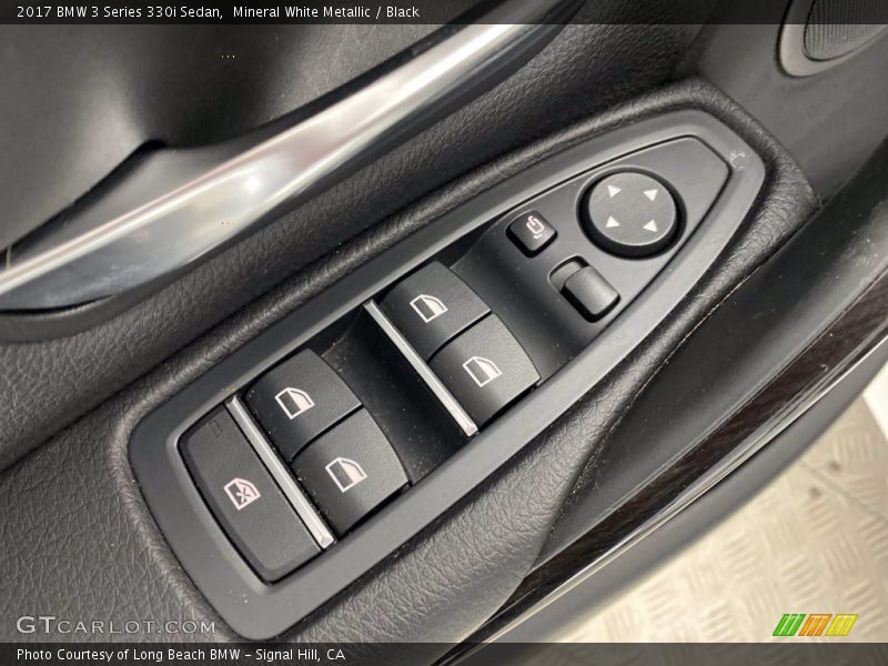 Mineral White Metallic / Black 2017 BMW 3 Series 330i Sedan
