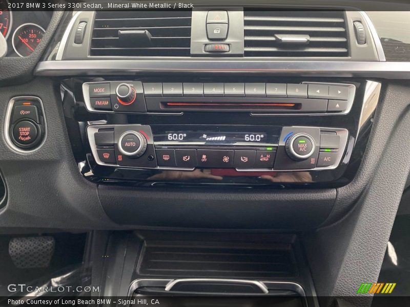 Mineral White Metallic / Black 2017 BMW 3 Series 330i Sedan