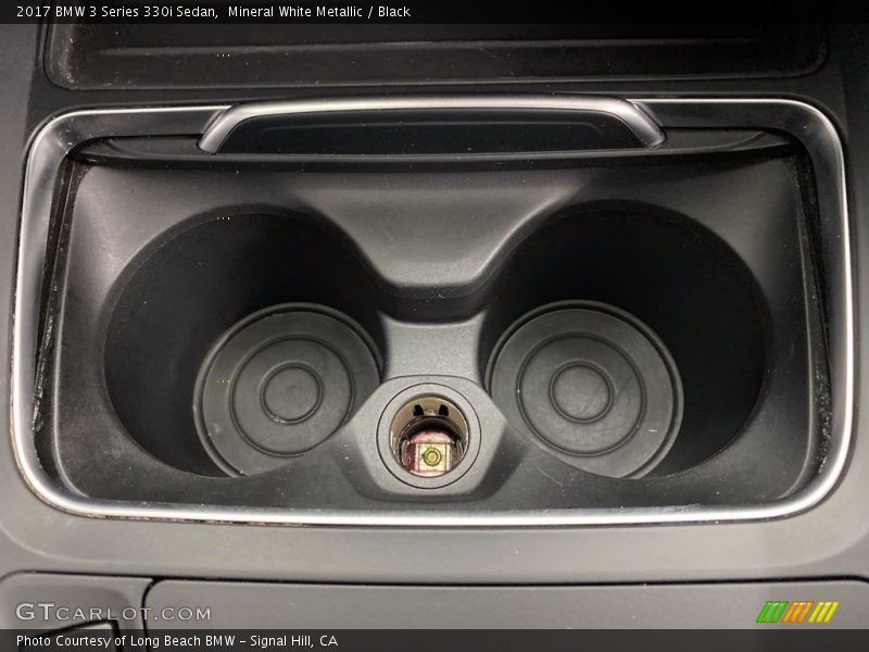 Mineral White Metallic / Black 2017 BMW 3 Series 330i Sedan