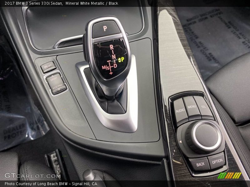 Mineral White Metallic / Black 2017 BMW 3 Series 330i Sedan