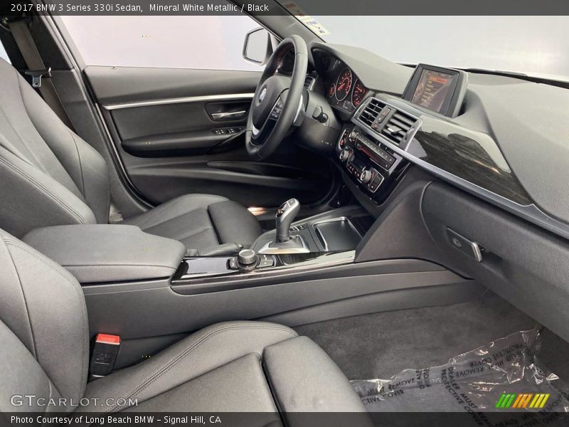 Mineral White Metallic / Black 2017 BMW 3 Series 330i Sedan