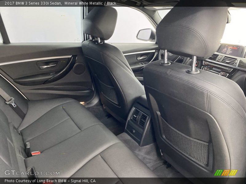 Mineral White Metallic / Black 2017 BMW 3 Series 330i Sedan