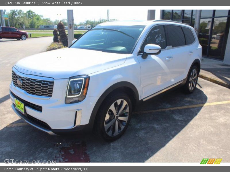 Snow White Pearl / Black 2020 Kia Telluride S