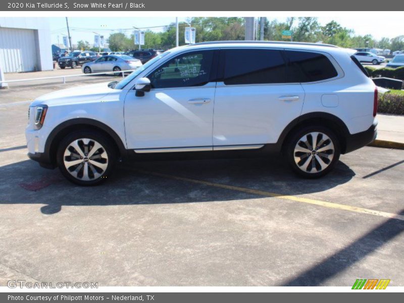 Snow White Pearl / Black 2020 Kia Telluride S