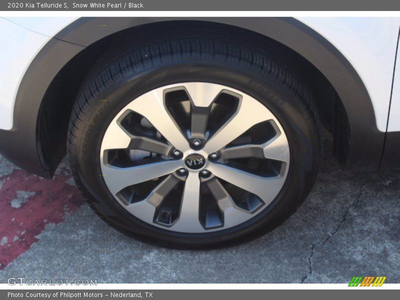 Snow White Pearl / Black 2020 Kia Telluride S