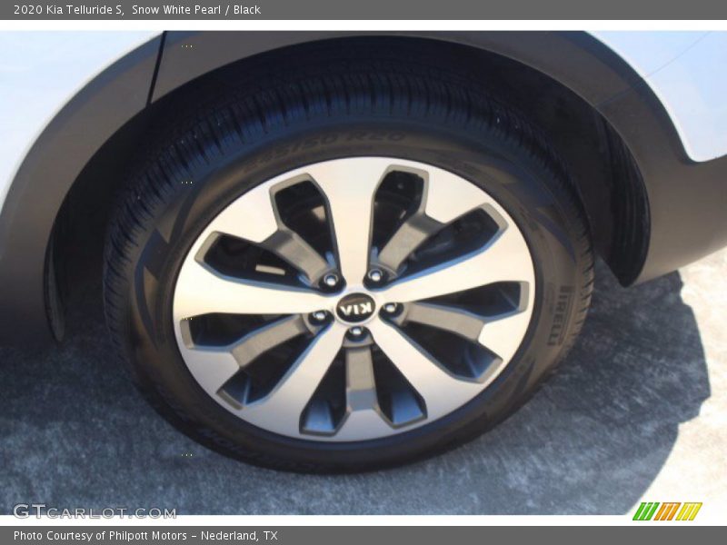 Snow White Pearl / Black 2020 Kia Telluride S