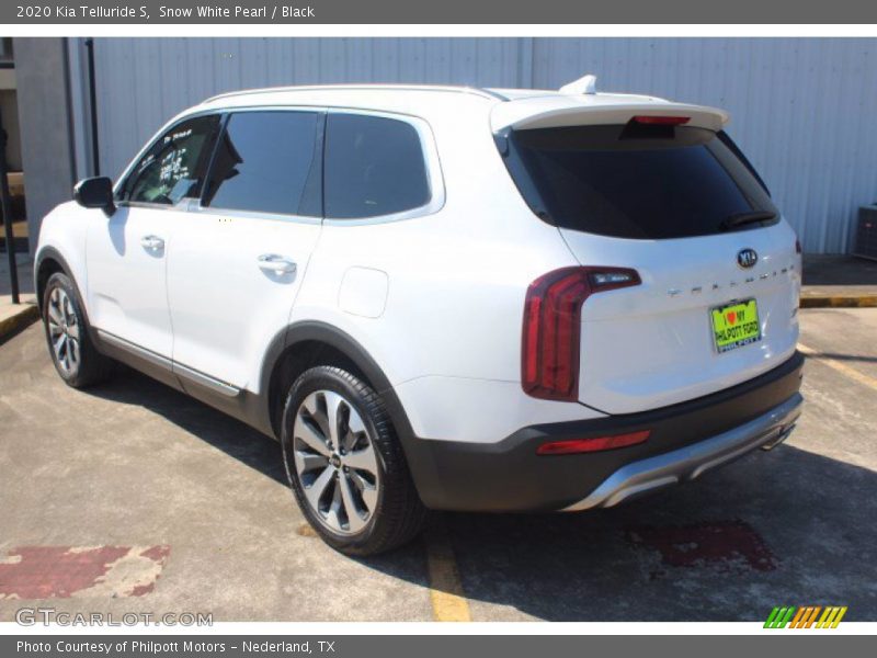 Snow White Pearl / Black 2020 Kia Telluride S