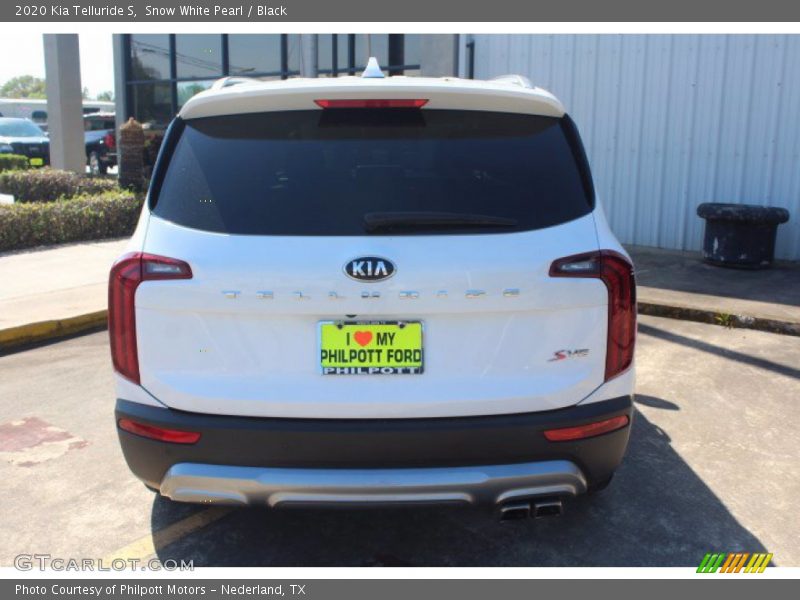 Snow White Pearl / Black 2020 Kia Telluride S