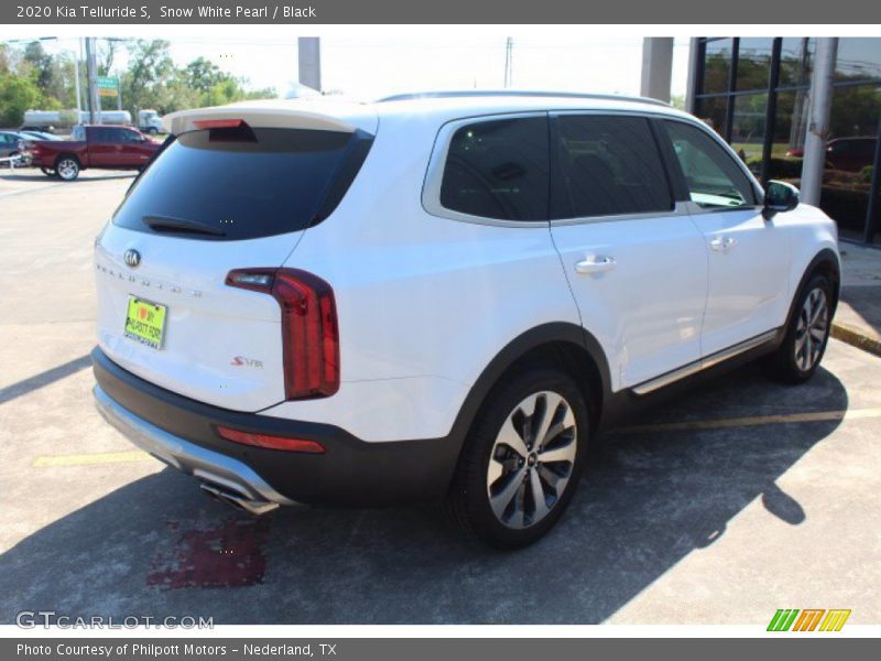 Snow White Pearl / Black 2020 Kia Telluride S