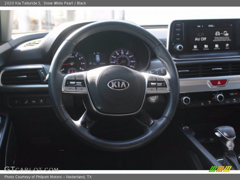Snow White Pearl / Black 2020 Kia Telluride S