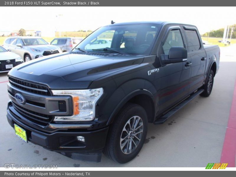 Shadow Black / Black 2018 Ford F150 XLT SuperCrew