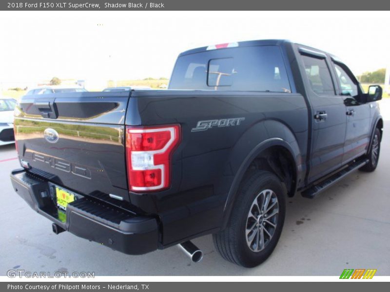Shadow Black / Black 2018 Ford F150 XLT SuperCrew
