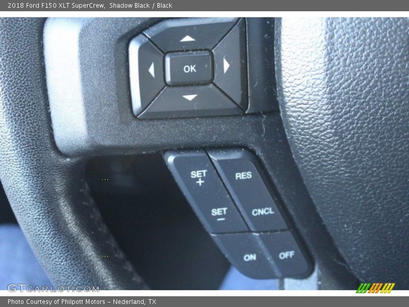 Shadow Black / Black 2018 Ford F150 XLT SuperCrew