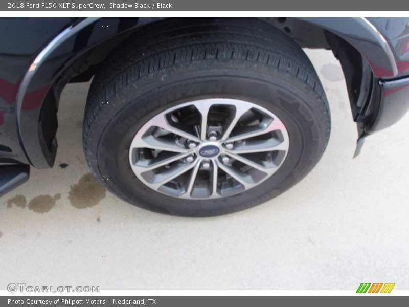 Shadow Black / Black 2018 Ford F150 XLT SuperCrew