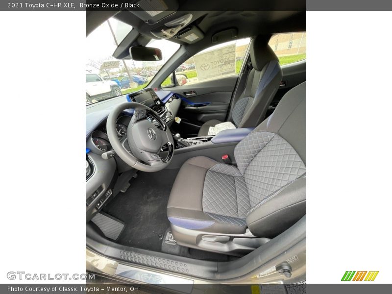 Front Seat of 2021 C-HR XLE
